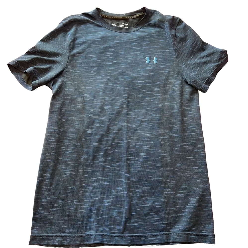 Men’s Under Armour Dark Blue Workout Short Sleeve T Shirt